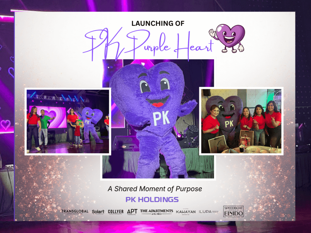 PK Holdings Mascot Purple Heart